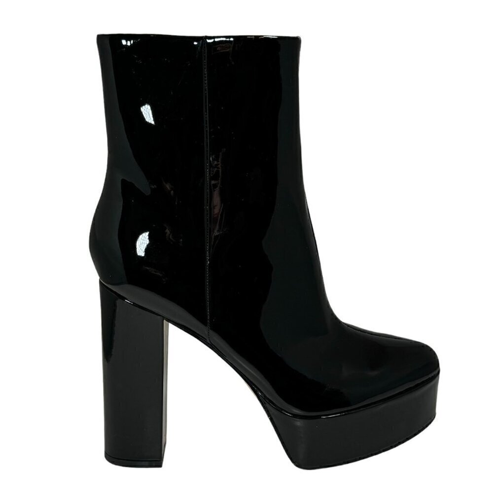 Marc Fisher Caled 2 Platform High Heel Platform Booties Black Size 9.5 M NEW